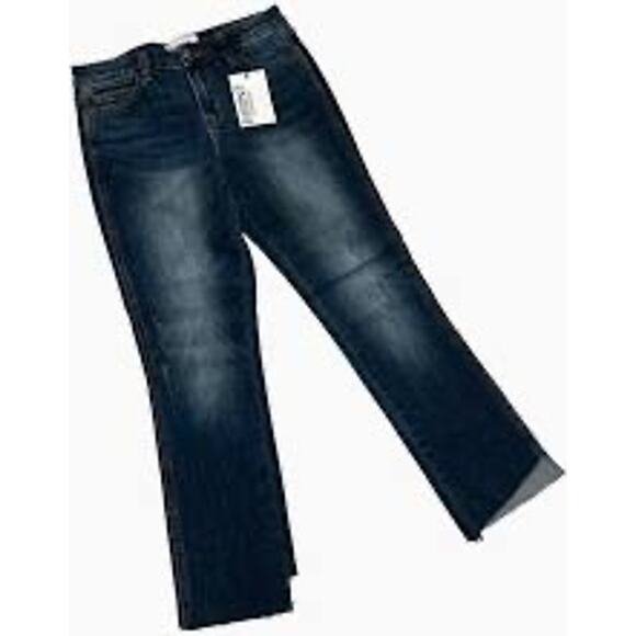Anthropologie-NWT- EVIDNT Florence Straight Leg Jean Sz:25,26 SOLD OUT ON LINE - Picture 2 of 5